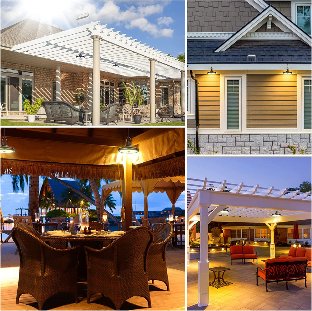Solar led garage shop lights