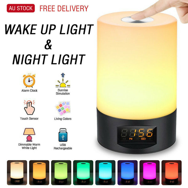 Wake-up Light Sunrise Simulation  Night Lamp