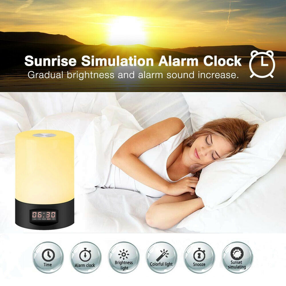Wake-up Light Sunrise Simulation  Night Lamp