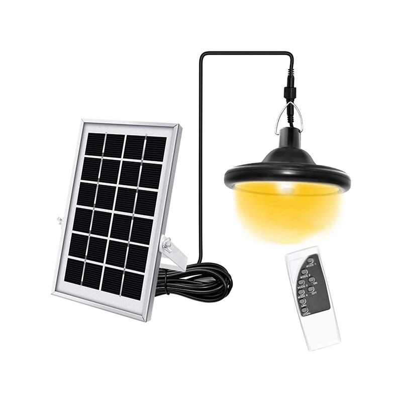 LED Solar Motion Sensor Pendant Light with 5M Cord-Warm White(PVSL-055WW)