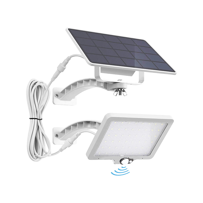 1000 Lumen 48-LED Motion Sensor Solar Wall Light-Cool white (PVSL-W048 – 