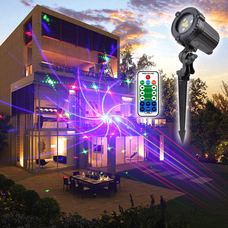 24 Patterns RGB Laser Light IP65 Outdoor Xmas Party Disco Stage  light(PVPL-124RGB)