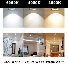 10W LED Downlight 3CCT  PIR Sensor Light (PVDL-102SEN)